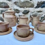 Stoneware coffee/tea set