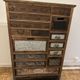 Industrial workbench - 13 drawers and 1 door - Workshop/vintage style