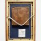 Avant-Garde Cubist portrait sculpture in flamed metal, Germany, 1990s