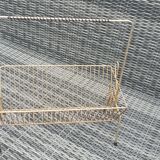Vintage 70' gold metal newspaper holder