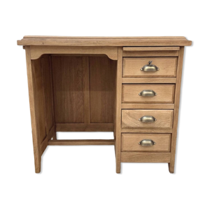 Bureau ancien en chêne - tiroirs