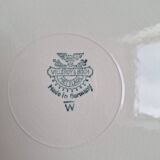 Villeroy & Boch peach-coloured dinner plates