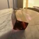 Grand vase murano sommerso 60s verre violine