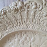 Assiette anglaise "antique ridgway lilly of the valley rose floral plate"