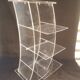 Plexiglas CD storage column - Vintage design 80s