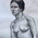 Dessin d’étude Art Déco
