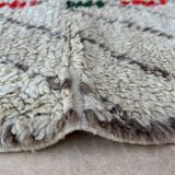 Moroccan carpet beige - 103 x 253 cm