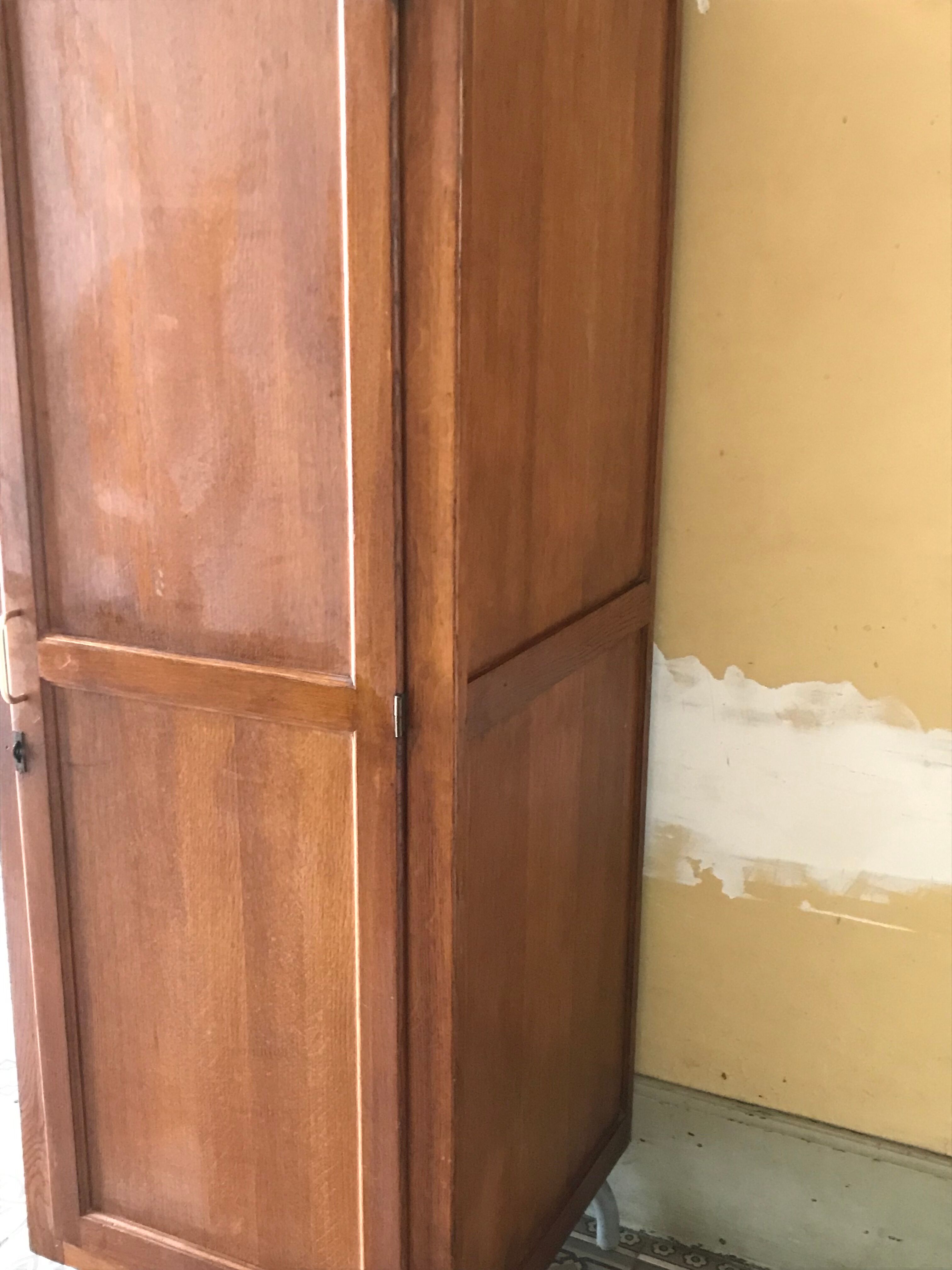 Old boarding school wardrobe