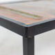 Robert and Jean Cloutier lava and metal coffee table, 1950s
