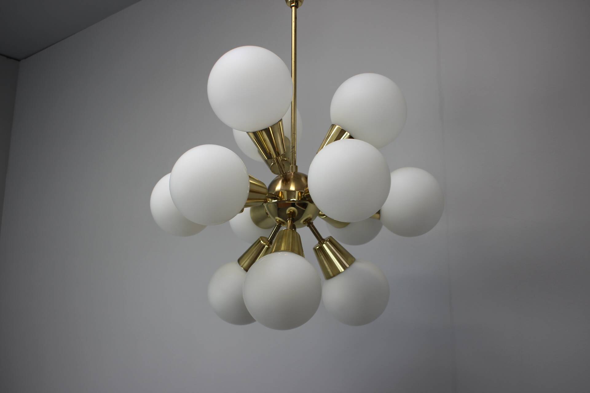 Space Age Candlestick Sputnik by Kamenicky Senov, 1970s