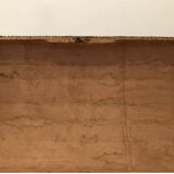 Old 18th century case in studded leather