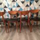 Chaises modèle "fontaria" de chez baumann vers 1970