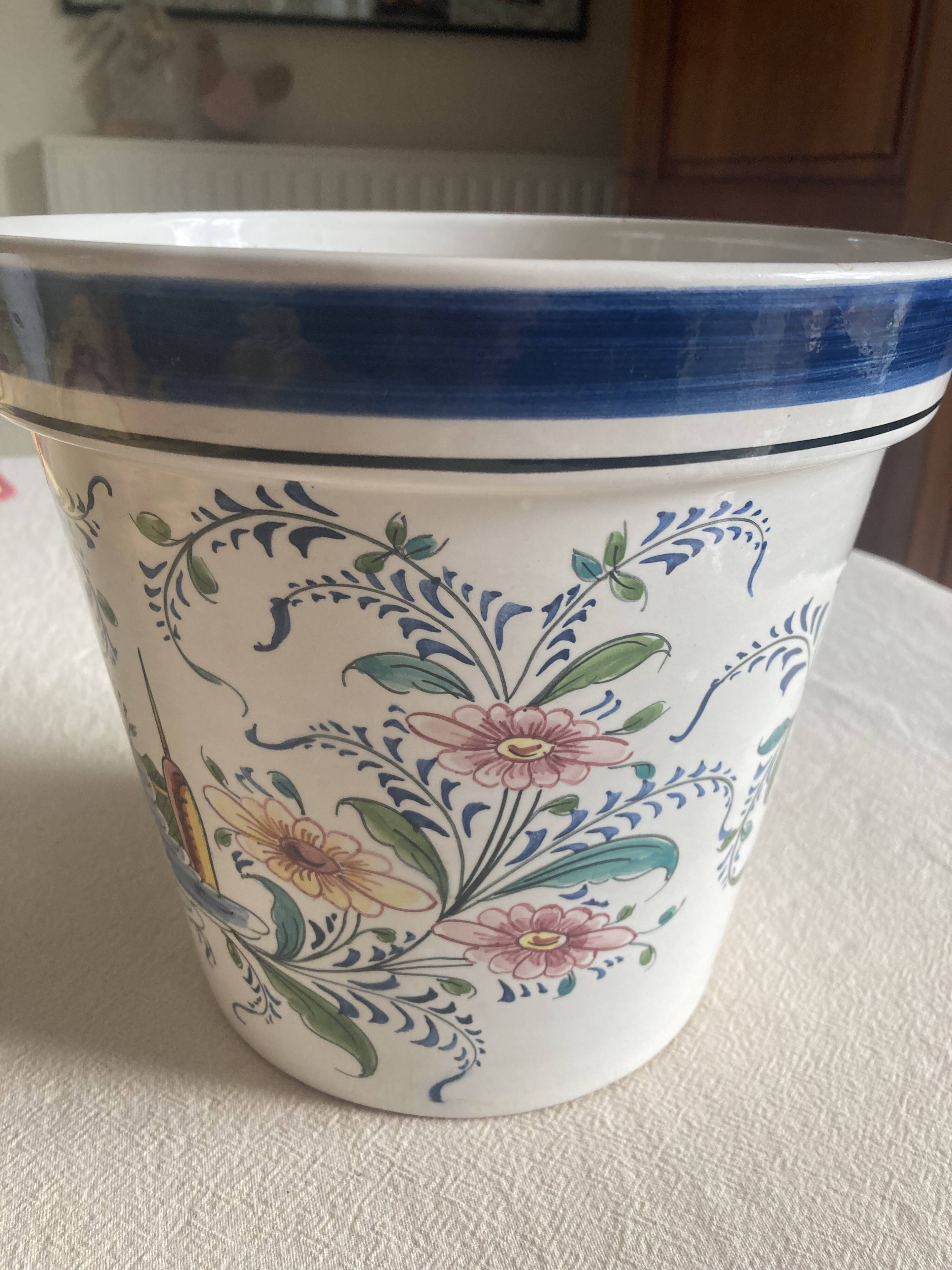 Cache-pot en faïence Ala, 1960