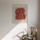 Abstract giclee art print, 50x70cm