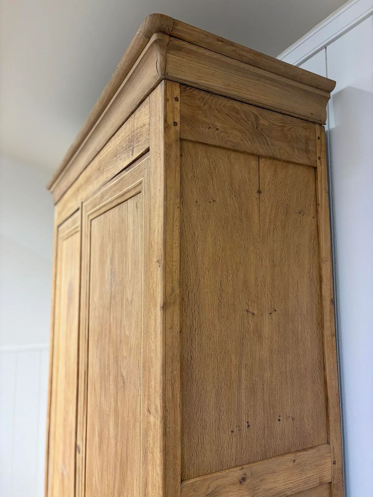 Solid oak wardrobe