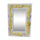 plaster mirror fruit frame
