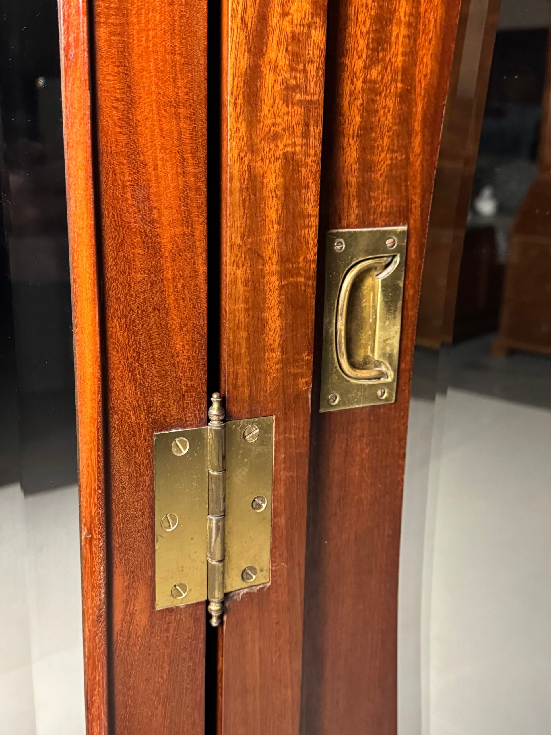 Art Deco wardrobe with mirrors