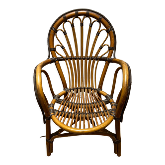 Rattan bistro chair