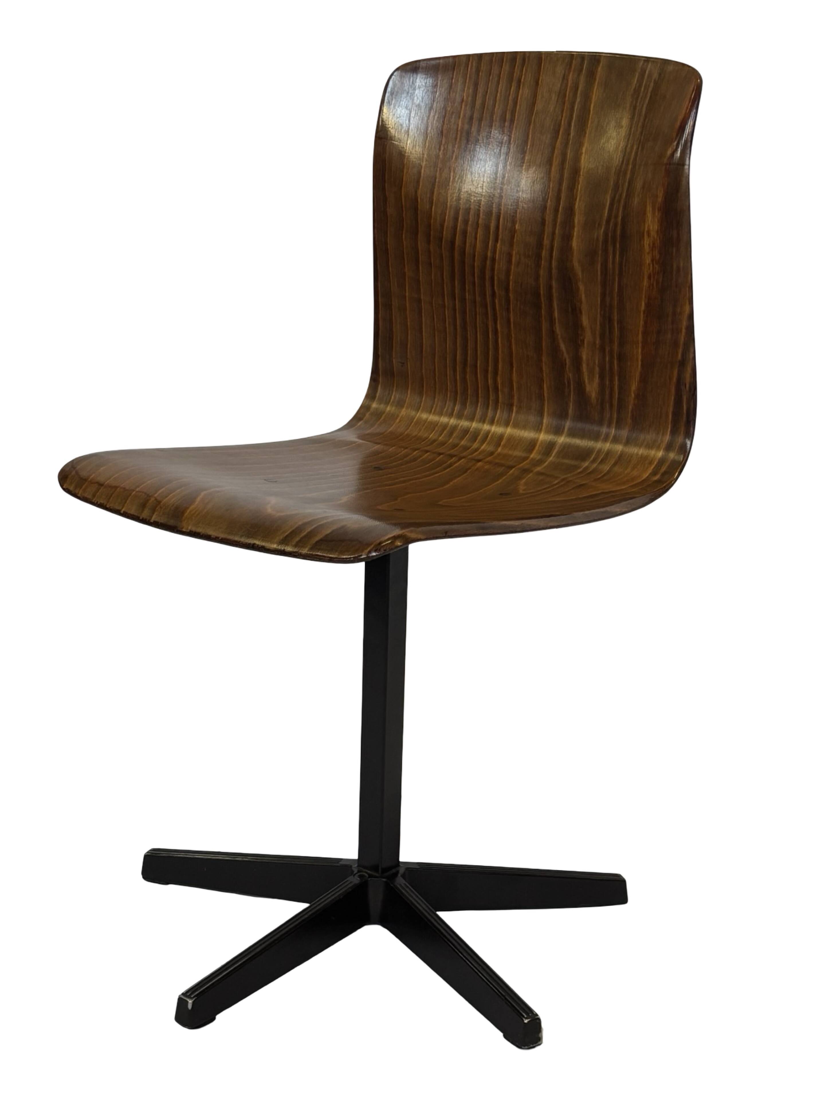Vintage Galvanitas Pagholz school chair work chair dutch design