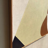 Abstract painting - oil on canvas - 93 x 74 cm