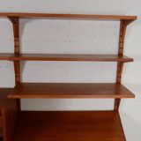 Vintage modular wall system by Poul Cadovius