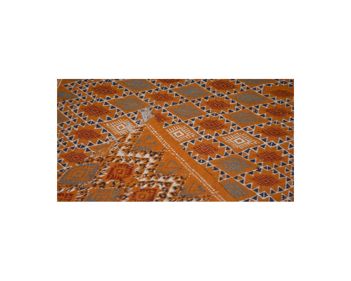 75x195cm yellow hallway kilim rug