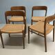 Set de 4 chaise N.O.Moller