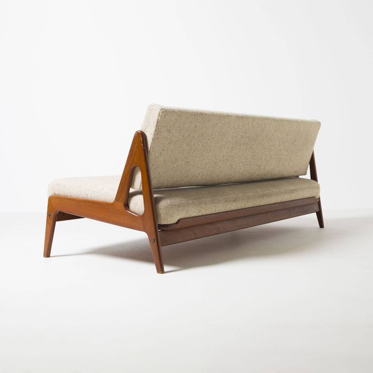 Mid-century Teak Sofa / Daybed by Arne Wahl Iversen for Komfort, Denmark, 1