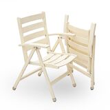 Set of outdoor folding chairs, 1960s