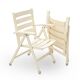Set of outdoor folding chairs, 1960s