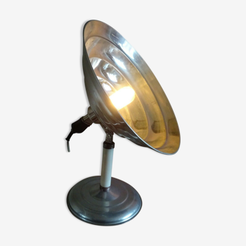 Lampe industrielle - spot à réflecteur en aluminium 1940 - 50