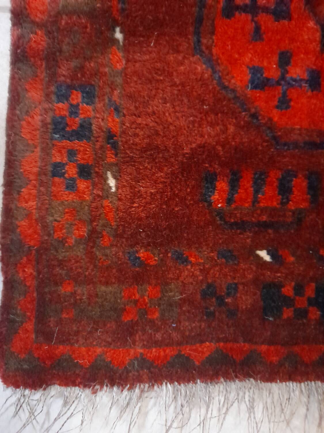Afghan rug 96 x 68 cm