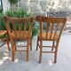4 bistro chairs