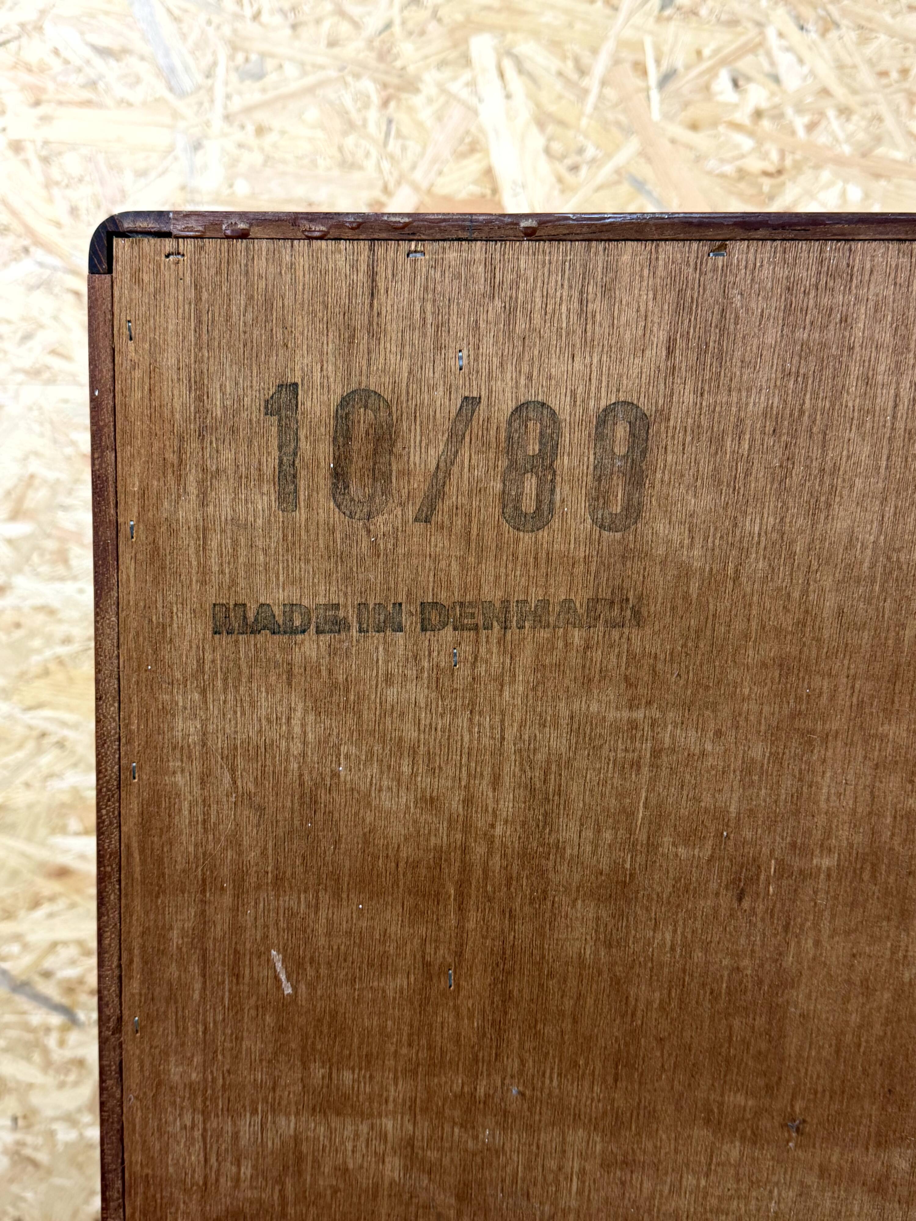 1960s 1970s Teak Sideboard Credenza Cabinet Danish Modern Design Denmark