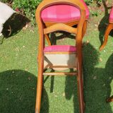 4 Louis Philippe upholstered chairs
