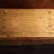 Wooden farm stool, handicraft, XIXh century