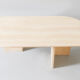 Table basse en travertin vintage
