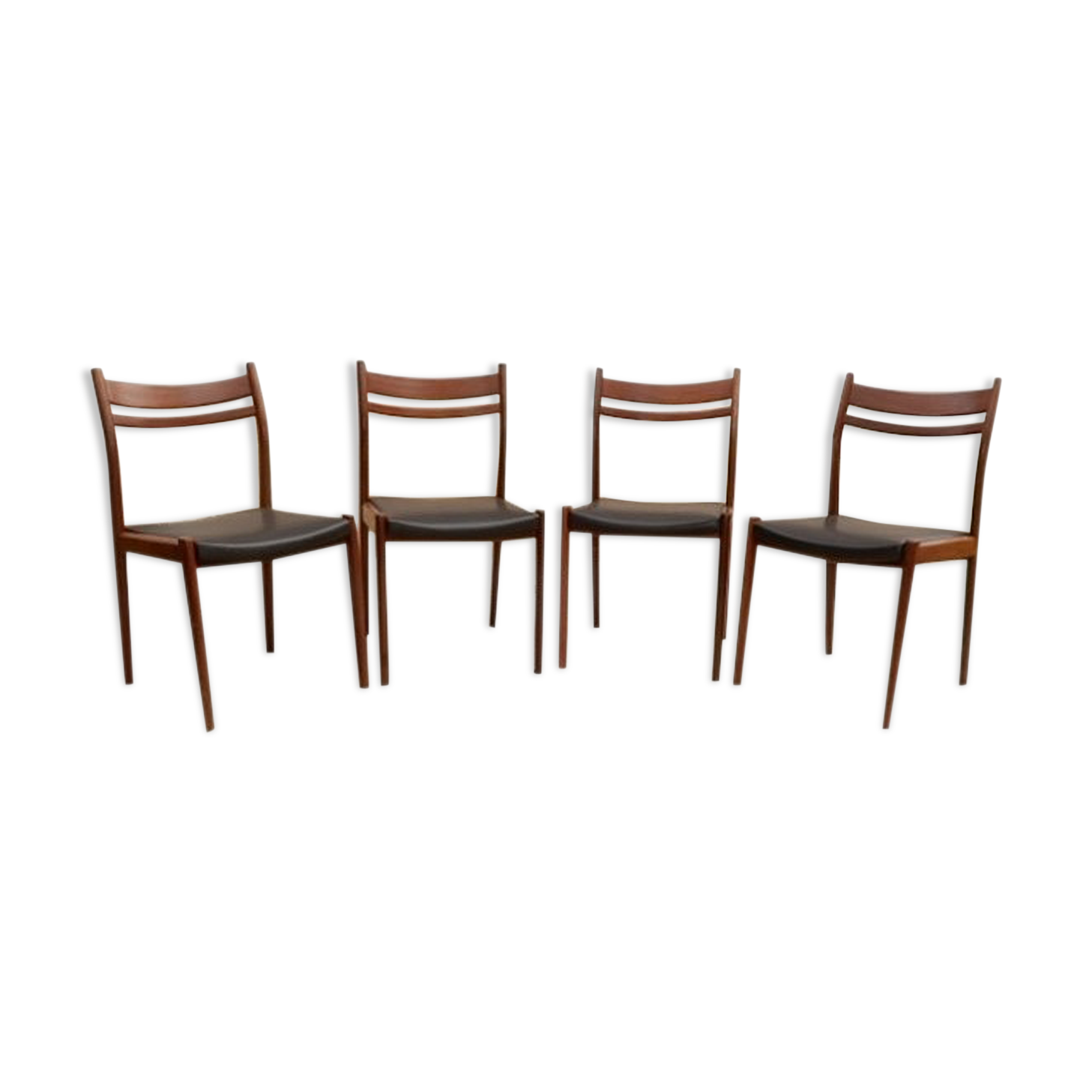 Vintage Scandinavian rosewood chairs 1960s