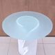 Eglantine Moreau ceramic and glass side table, France 1980