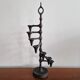 cast iron and brass candelabra by Jens Quistgaard, Denmark 1960's