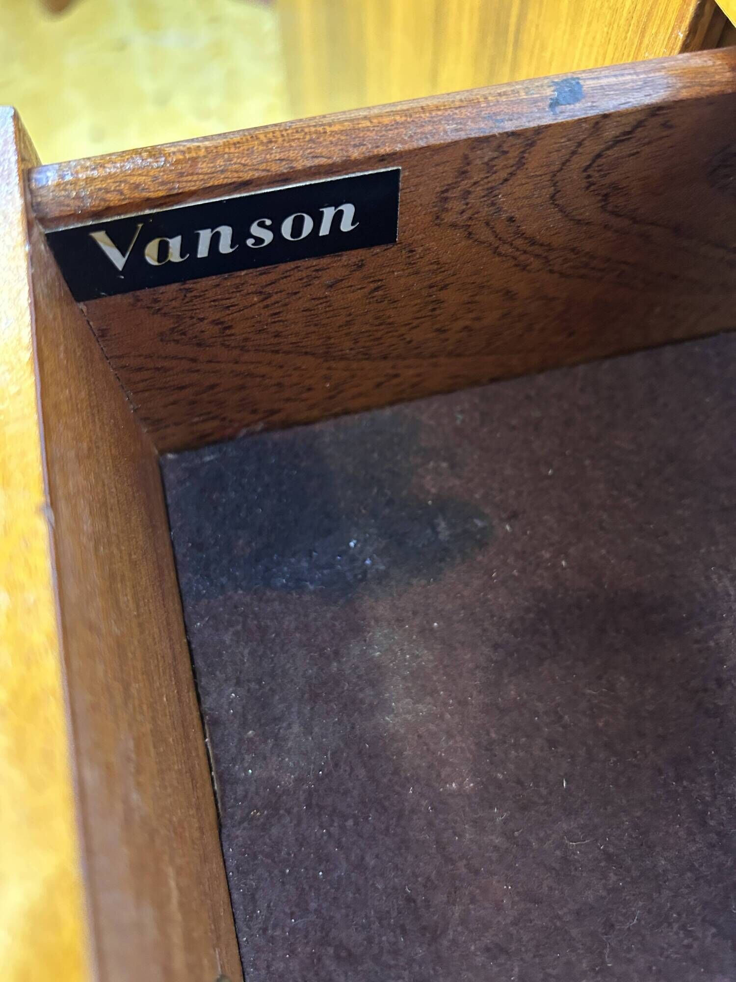 Enfilade en teck et palissandre par Vanson, 1960