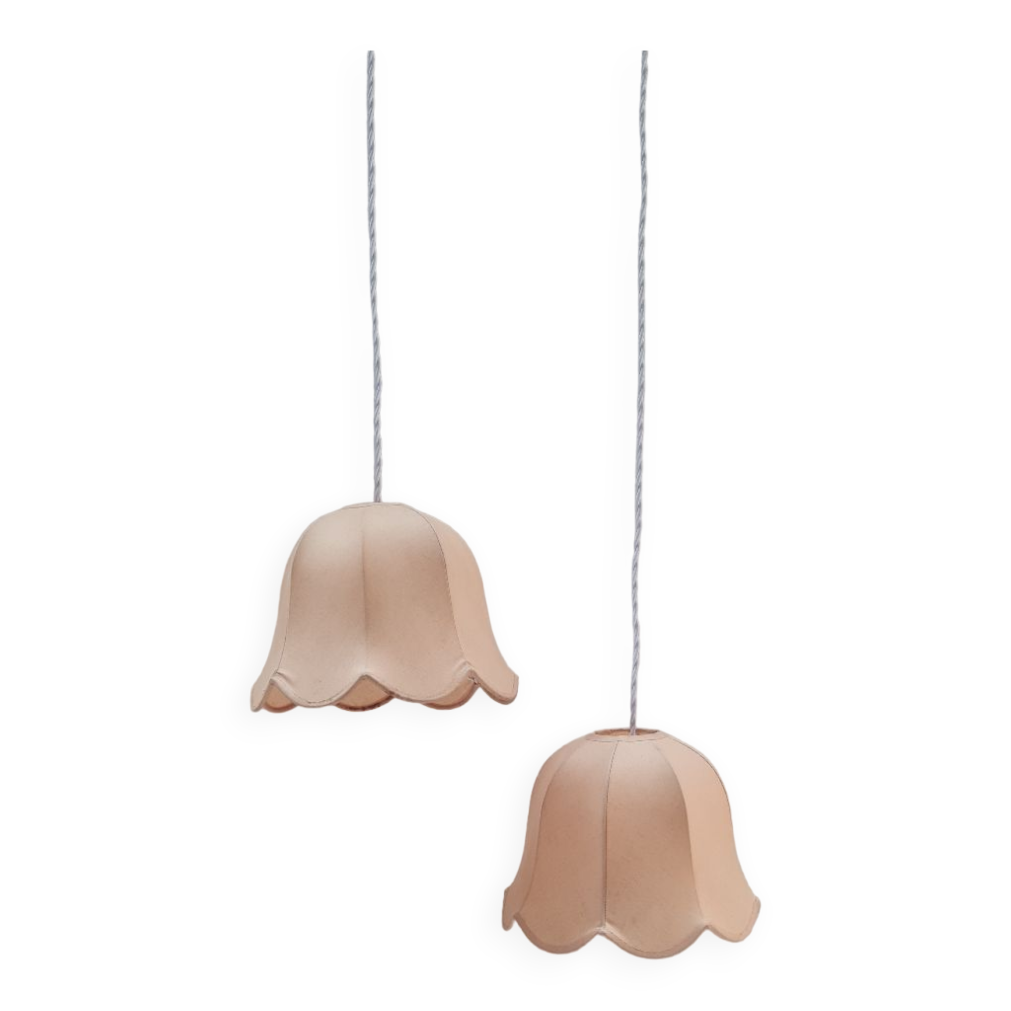 Pair of flower suspension