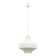 Suspended globe lamp in opaline glass, Czechoslovakian, 1970s.