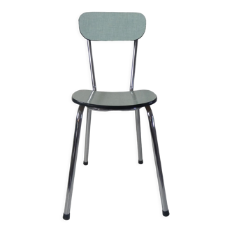 Vintage water green Formica chair