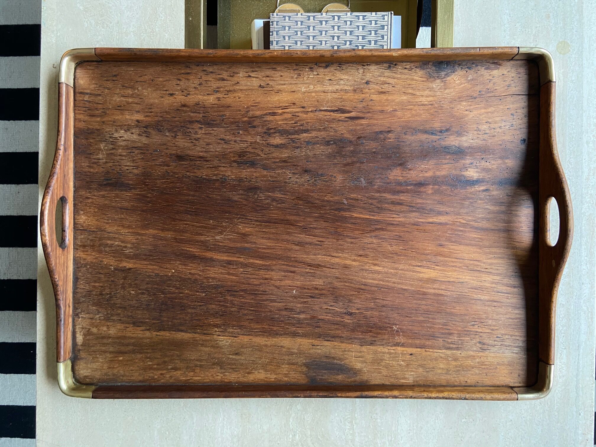 Wooden tray
