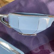 Art Deco tea service stamped Longwy