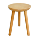 Tripod stool in light wood, 60s