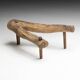Wabi Sabi Primitive Tripod Stool, France, 18th Century