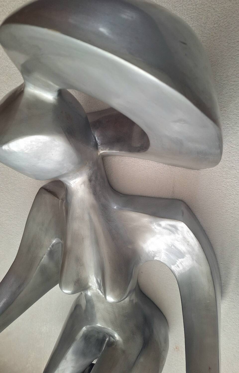 Height 120cm, large woman statue, vintage sculpture