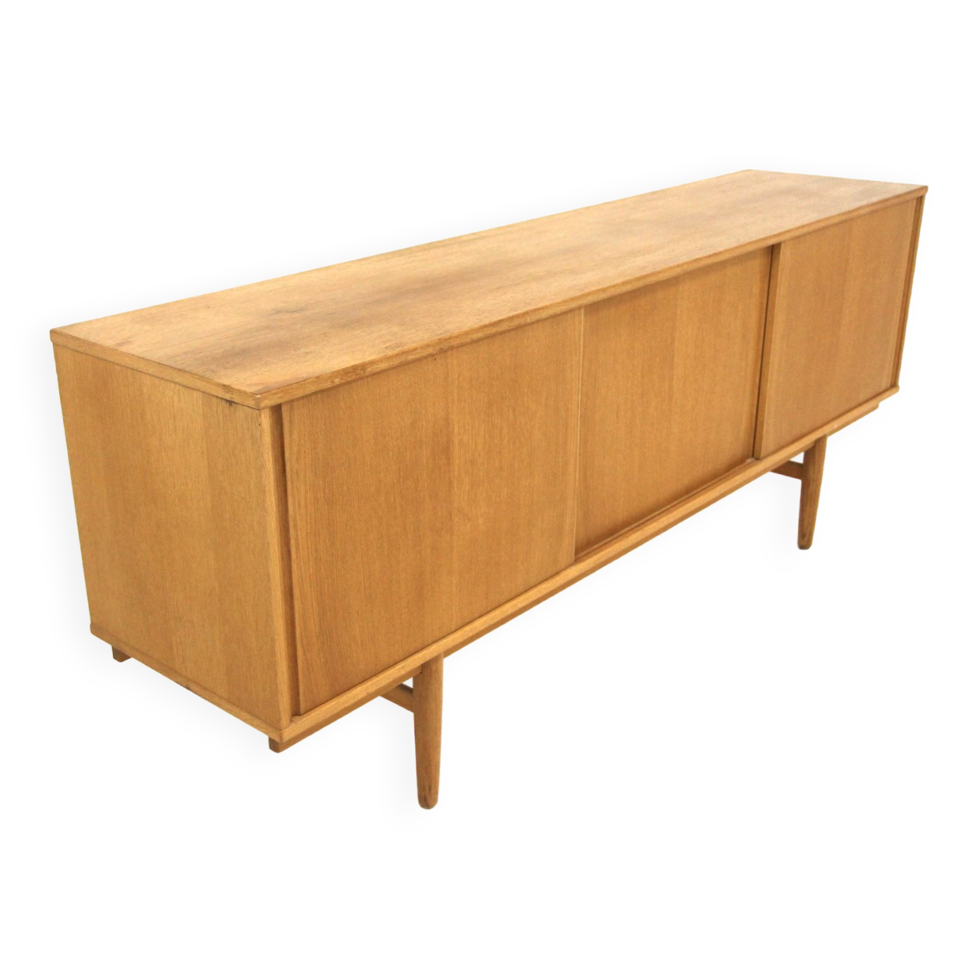 Scandinavian oak sideboard, Abra Möbelfabrik, Taberg, Sweden, 1960